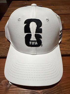 FIFA White Logo Baseball Cap